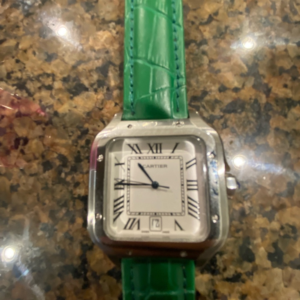 Cartier Santos quartz watch